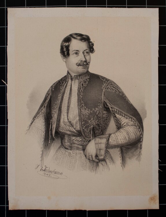 G. Wiedenbauer - Männerbildnis in griechischer...