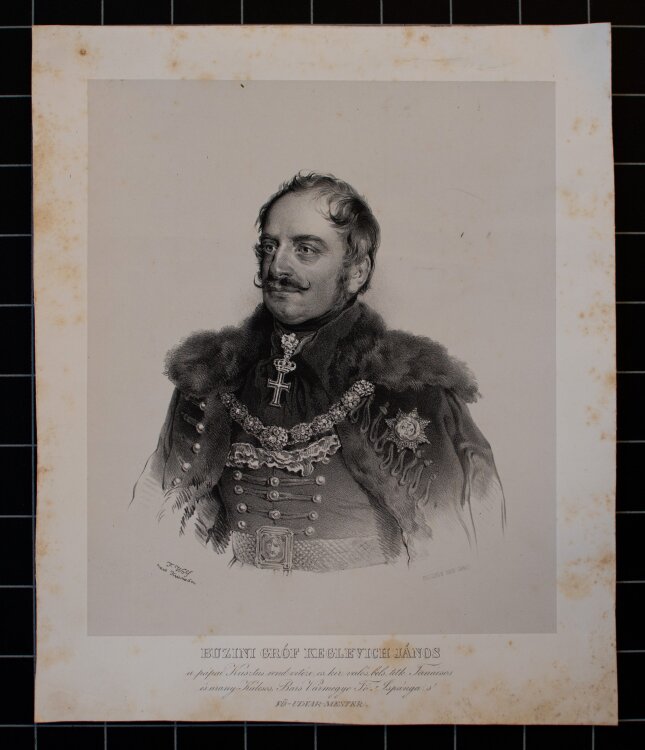 Franz Wolf - Bildnis Graf János Keglevich von...