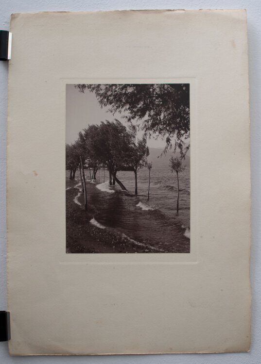 unbekannt - Sturmwetter - undatiert - Fotografie, Abzug