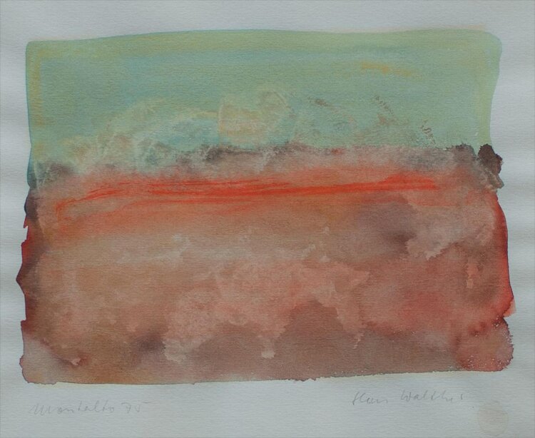 Hans Walther - Montalto - 1975 - Aquarell
