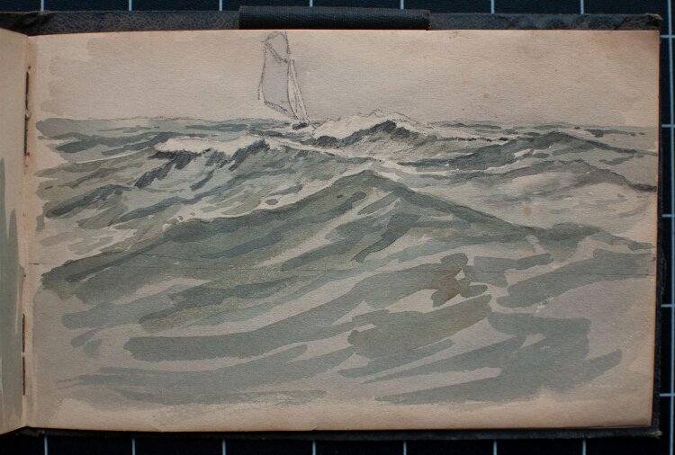 Manfred Lindemann-Frommel - Kiel, Laboe, Kappeln… - 1892 - Aquarell