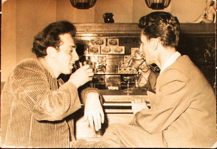 Christian Kraushaar - Gabriele Mucchi in Mailand - 1955 - Fotografie/Abzug