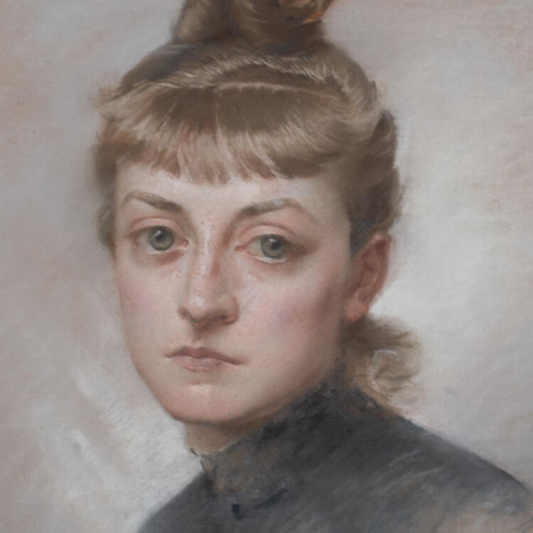 Edouard Modérat DOtémar - Porträt...