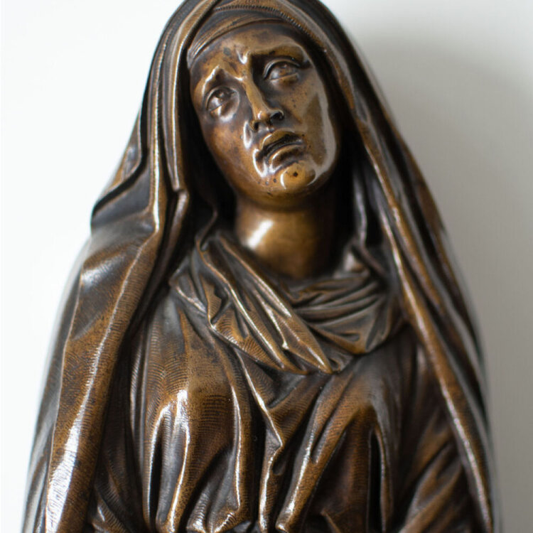 Jean-Auguste Barre - Mater Dolorosa/ Klagende Maria -...