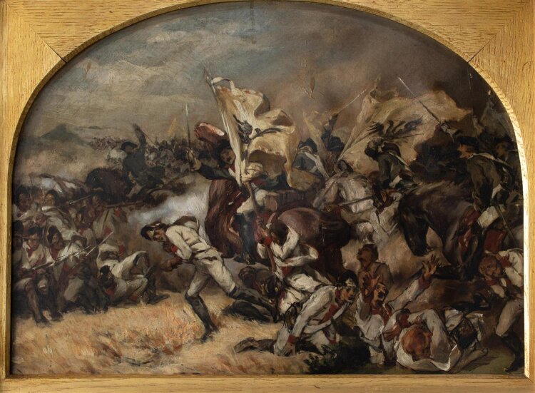 Peter Janssen d.Ä. - Schlacht bei Hohenfriedberg - vor 1890 - Öl