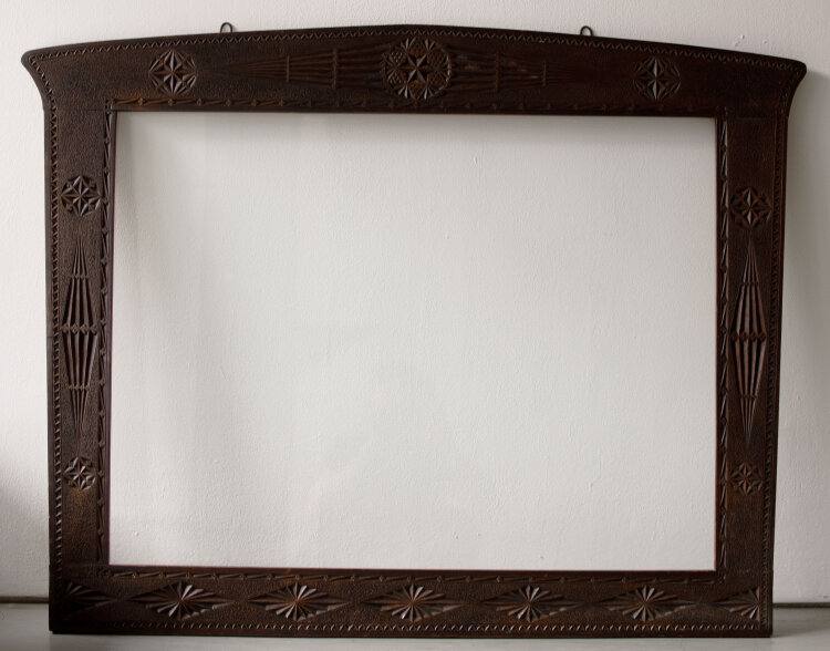 Rahmen - Holz - undatiert - Außenmaße 62,0 x 82,0 cm