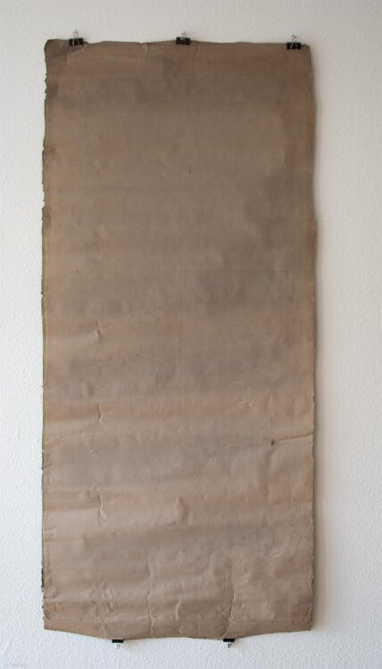 Glasmanufaktur Johann Heinrich Huber-Stutz Zürich - Christus übergibt Petrus die Himmelsschlüssel - undatiert - Aquarell auf Papier, auf Leinwand