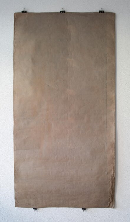 Glasmanufaktur Johann Heinrich Huber-Stutz Zürich - Apostel Paulus - undatiert - Kohle auf Papier, auf Leinwand