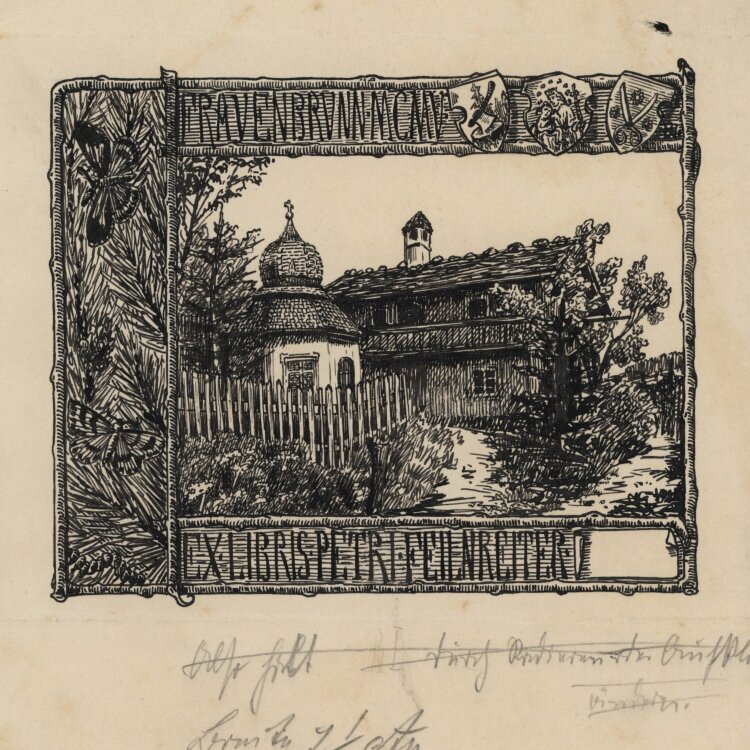 R. W. - Exlibris für Petri Feilnreiter aus...