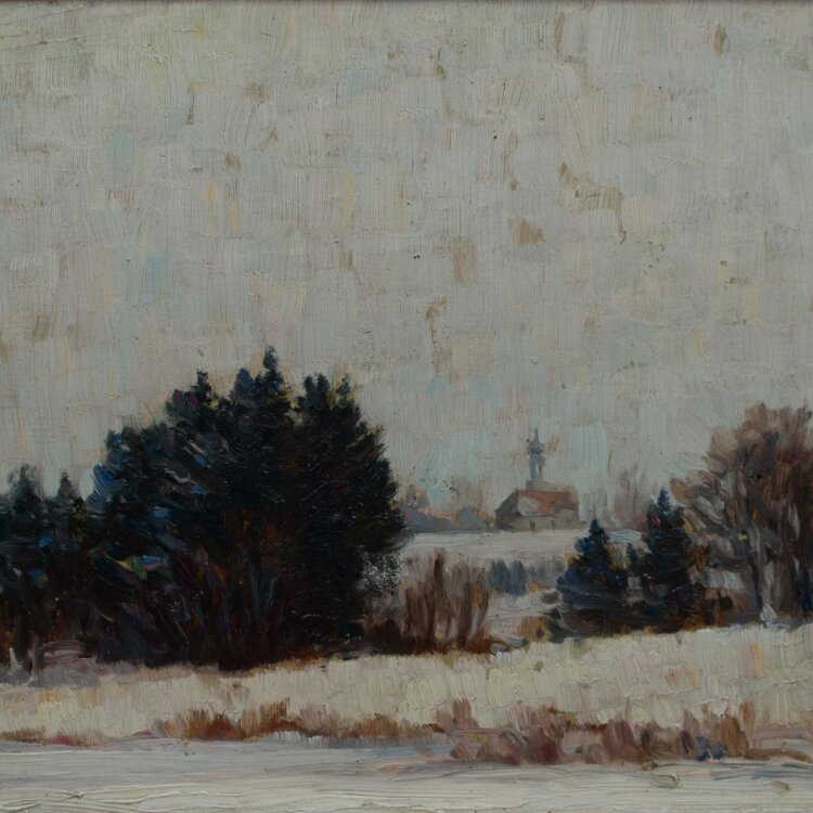 Franz Löffler - Winterlandschaft - 1921 -...