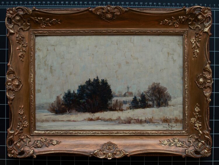 Franz Löffler - Winterlandschaft - 1921 -...