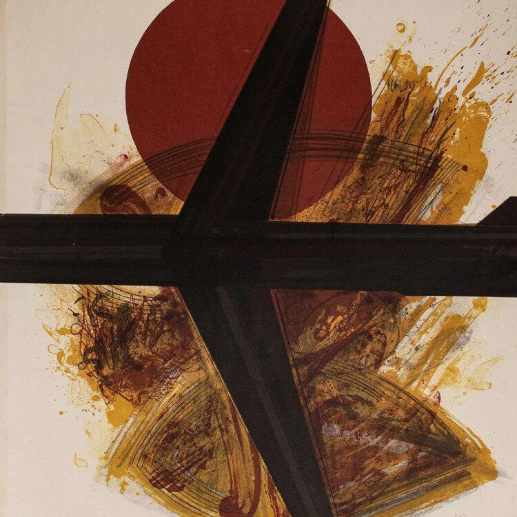 Josep Grau-Garriga - ohne Titel - 1989 - Farblithografie