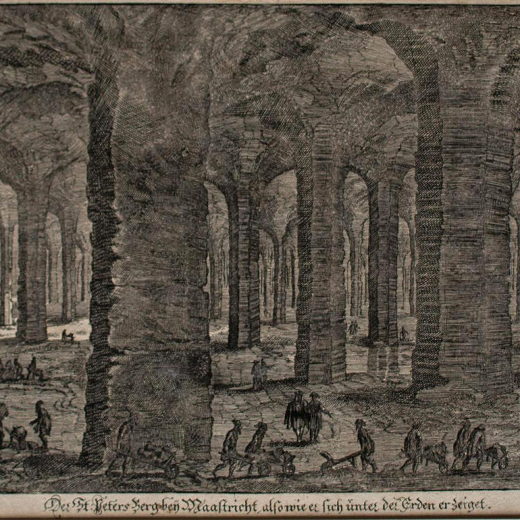 Edward Brown - Der St. Petersberg beij Maastricht - undatiert - Kupferstich