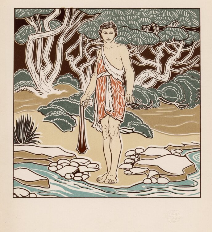 George Heywood Sumner - David - 1898 - Lithografie