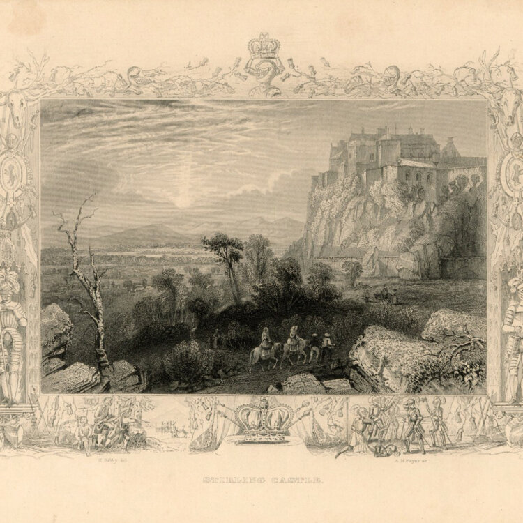 Albert Henry Payne - Stirling Castle. - o.J., Radierung