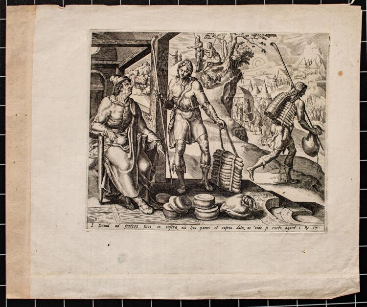 Marten von Heemskerk nach - David gegen Goliath -...