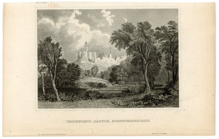 unbekannt - Warkworth-Castle, Northumberland. - o.J.,...