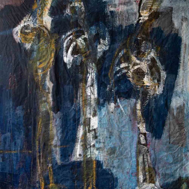 Andreas Zahlhaus - ohne Titel - 1994 - Mischtechnik auf Papier