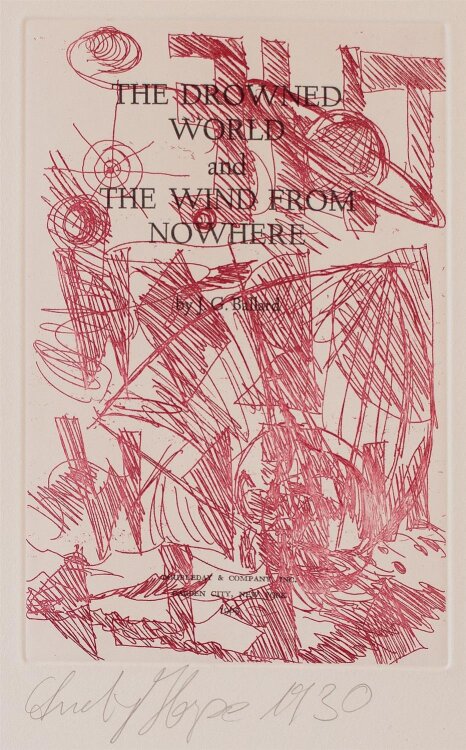 Andy Hope - The Drowned World and The Wind From Nowhere - 2010 - Heliogravüre