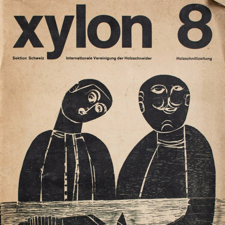 HAP Grieshaber - xylon 8 - 1964 - Holzschnitt