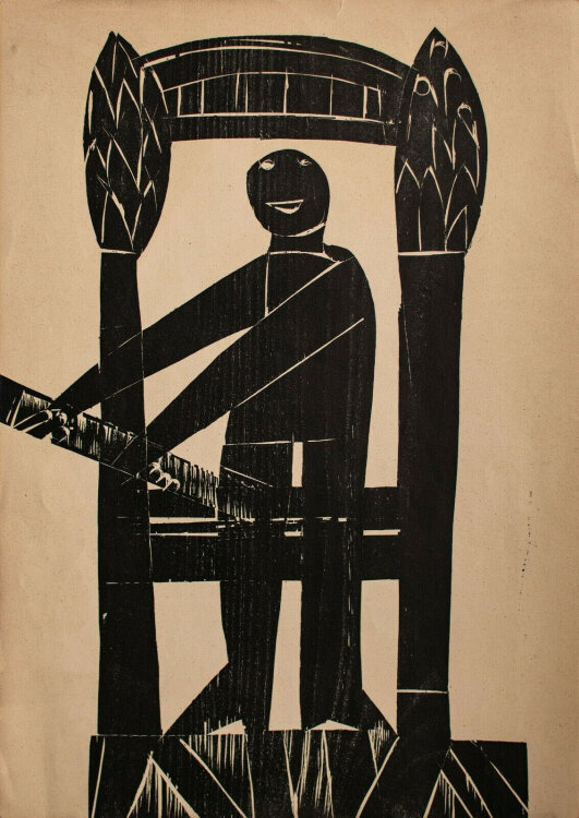 HAP Grieshaber - xylon 8 - 1964 - Holzschnitt