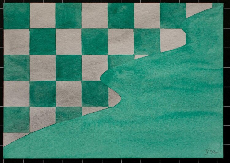 Ludger Gerdes - ohne Titel - 1992 - Aquarell