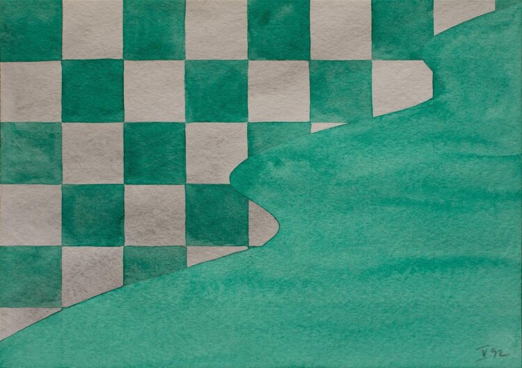 Ludger Gerdes - ohne Titel - 1992 - Aquarell