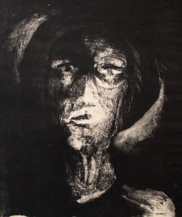 Andreas Dress - zu Gorki - 1976 - Lithographie