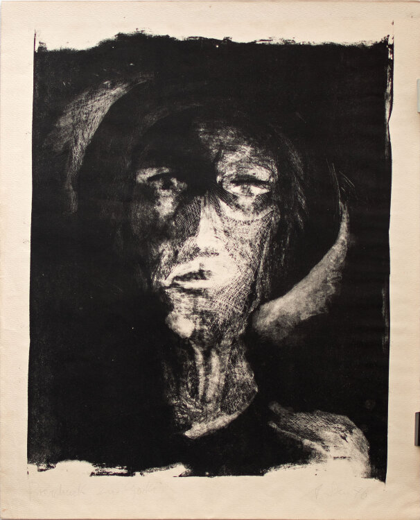 Andreas Dress - zu Gorki - 1976 - Lithographie