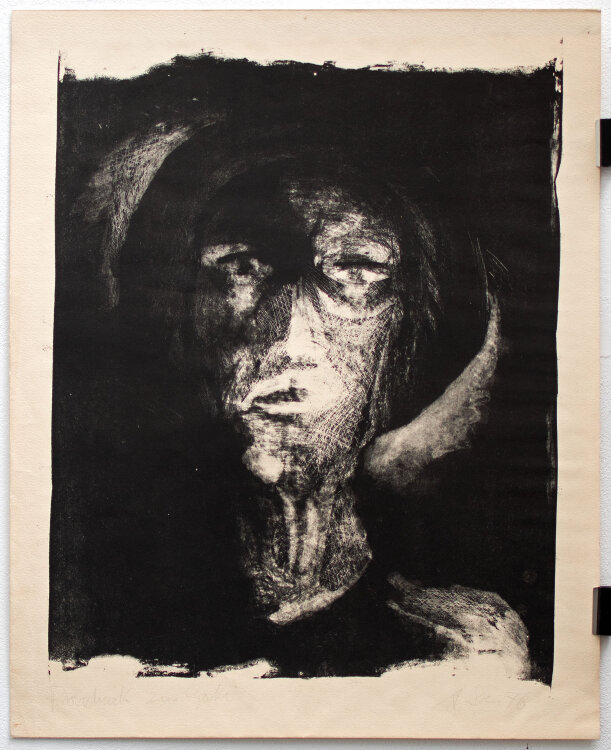 Andreas Dress - zu Gorki - 1976 - Lithographie