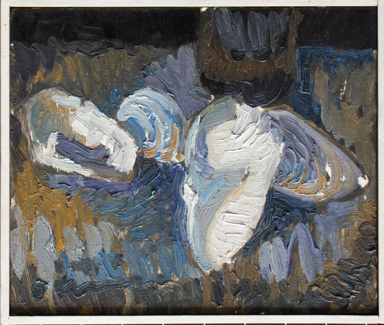 Horst Heinen - Stillleben mit Muscheln - 1964 - Öl...