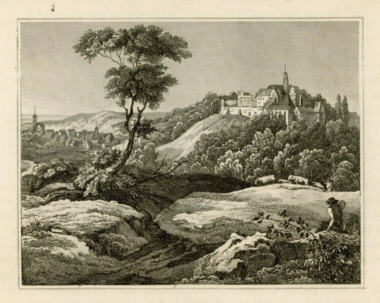 unbekannt - Hartenstein. - o.J., Radierung