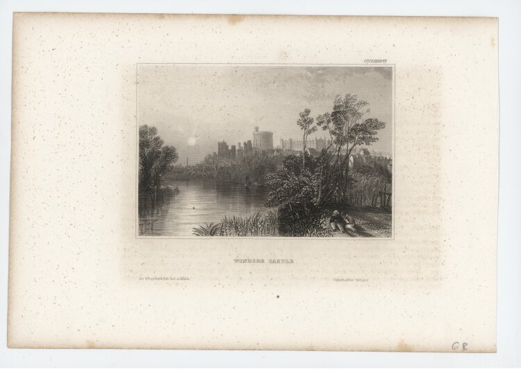 unbekannt - Windsor Castle - o.J., Radierung