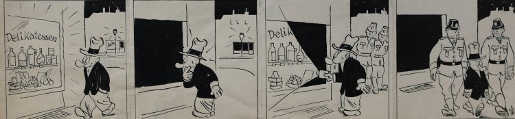 Max Otto - Stups tropft der Zahn - undatiert - Tinte, Tusche