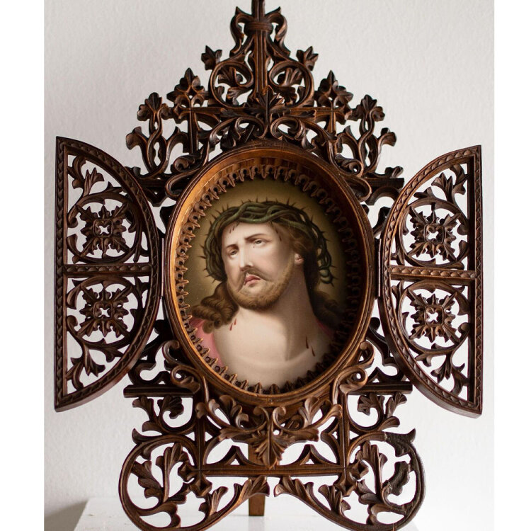 Guido Reni nach - Christus mit der Dornenkrone - 1870/80...