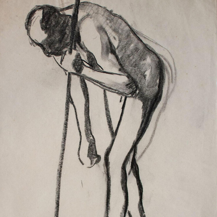 Albert Leusch - Männliche Aktstudie - 1904 -...