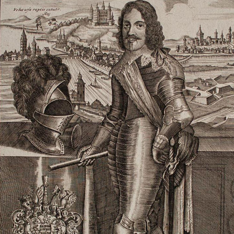 Hans Jean Troschel - Bildnis Bernhard von Sachsen-Weimar...