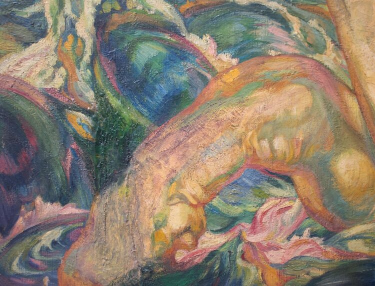 Arthur Michaelis - Europa und der Stier - 1922 - Ölmalerei