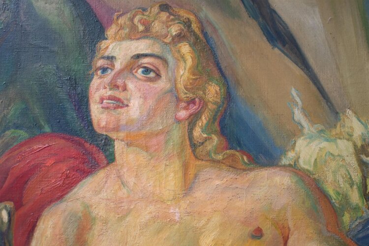 Arthur Michaelis - Europa und der Stier - 1922 - Ölmalerei