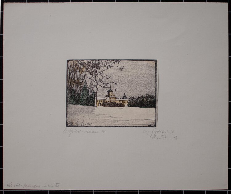 Margarethe Geibel - Belvedere, Weimar - 1920 -...
