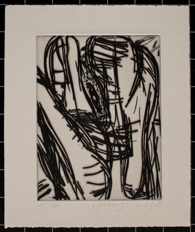 Hans-Hendrik Grimmling - Sperrungen - 1987 - Katalog mit...