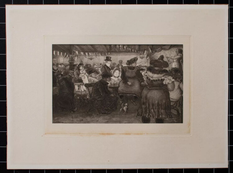Heinrich Zille - Vorstadt Tingel-Tangel - 1903 -...