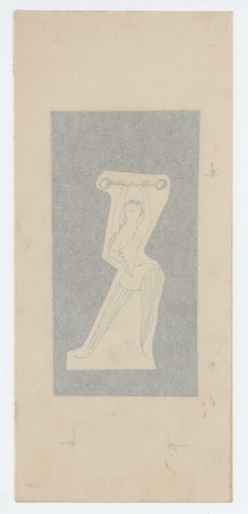 Herbert Thiele - Gymnastin - 1958 - Tinte