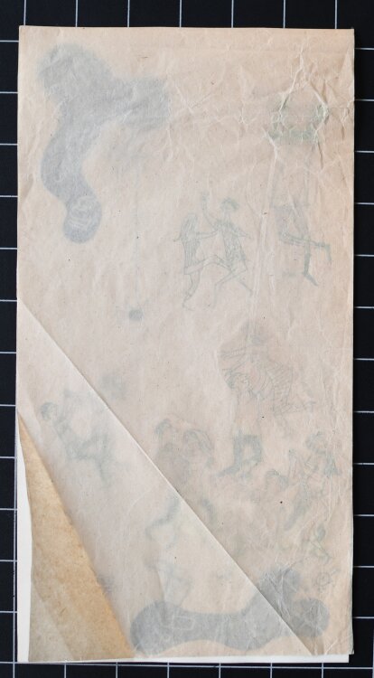 GYA - Musik, Tanz und Spinne - 1958 - Tinte, Tusche, Gouache und Deckweiß