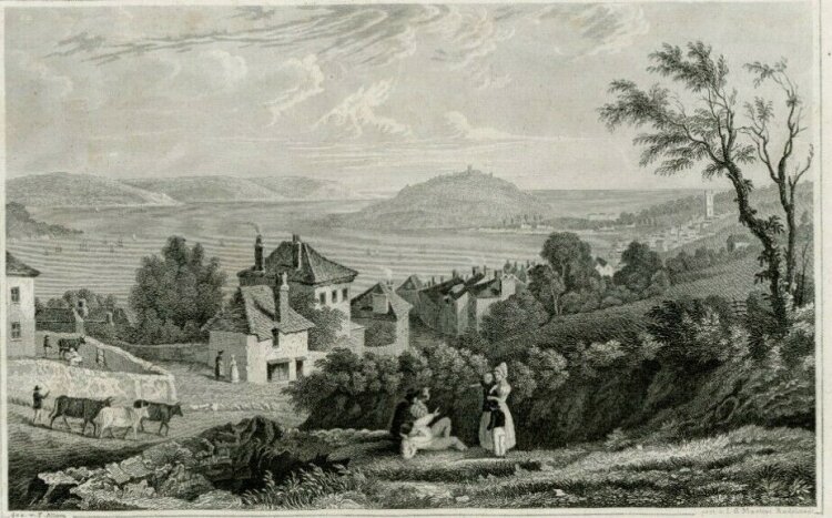 Johann Georg Martini - Falmouth Harbour. - o.J., Radierung