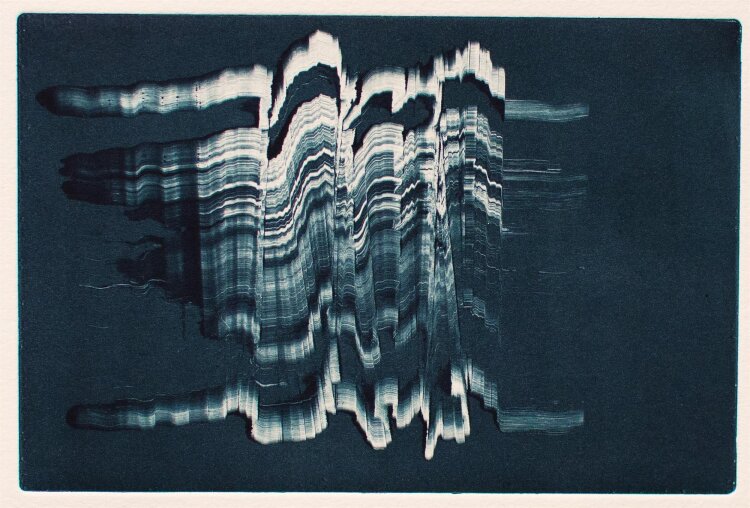 Madeleine Heublein - Frequenzen - 2016 - Monotypie