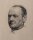C. Reich? - Männliches Bildnis - um 1900 - Bleistiftzeichnung