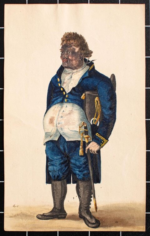 unbekannt - Bildnis Johann Ulrich Gottlieb von Schaeffer - undatiert - Aquarell