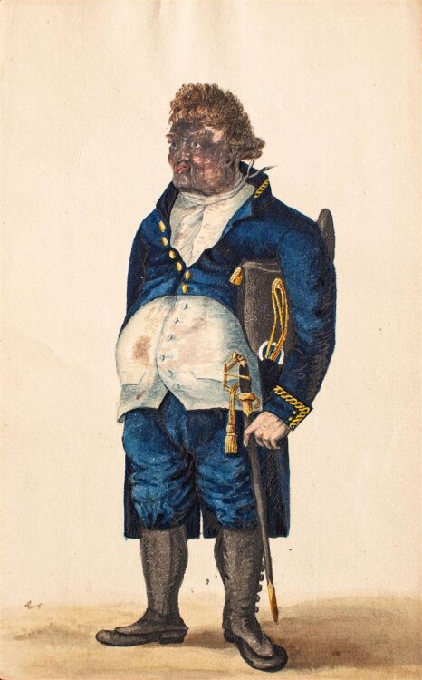 unbekannt - Bildnis Johann Ulrich Gottlieb von Schaeffer - undatiert - Aquarell
