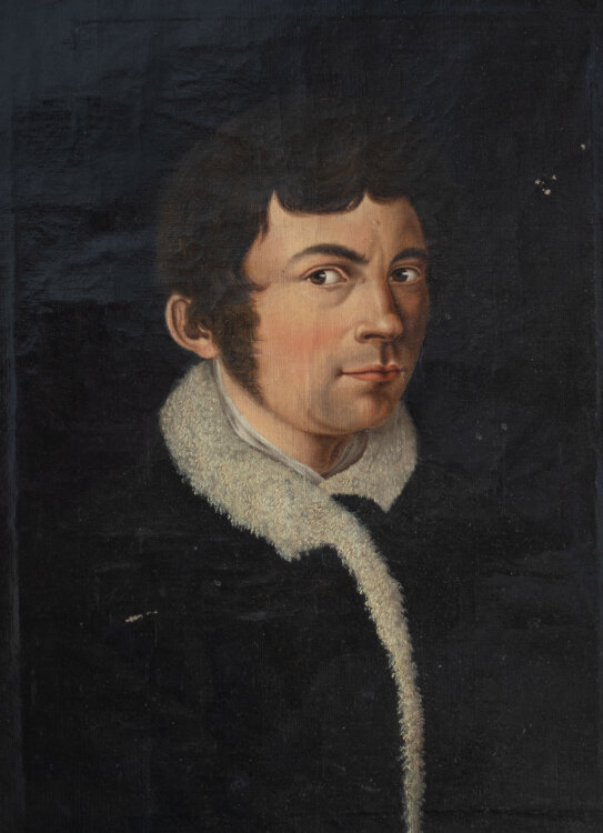 Carl Franz Edlinger - Männerbildnis - 1815 - Ölmalerei